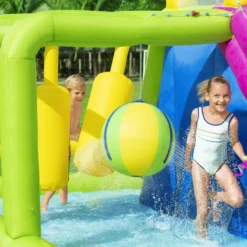H2O Multicolour Splash Course Water Park -Garden & Outdoors h2o multicolour splash course water park6942138985146 04i bq