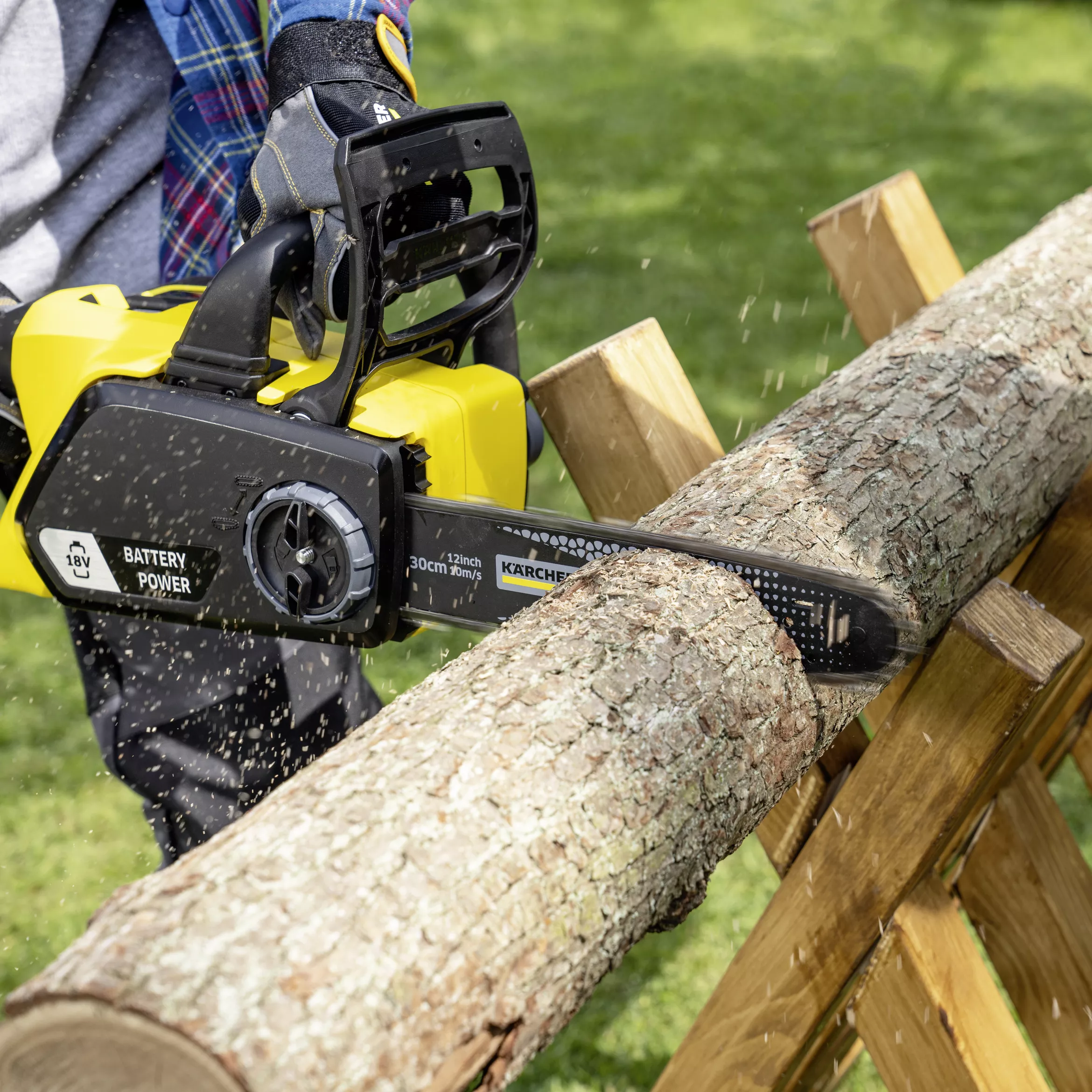Karcher Garden Power 1.444-001.0 18V Cordless 300mm Chainsaw - BARE 8 Karcher Garden Power 1.444-001.0 18V Cordless 300mm Chainsaw - BARE - Image 8