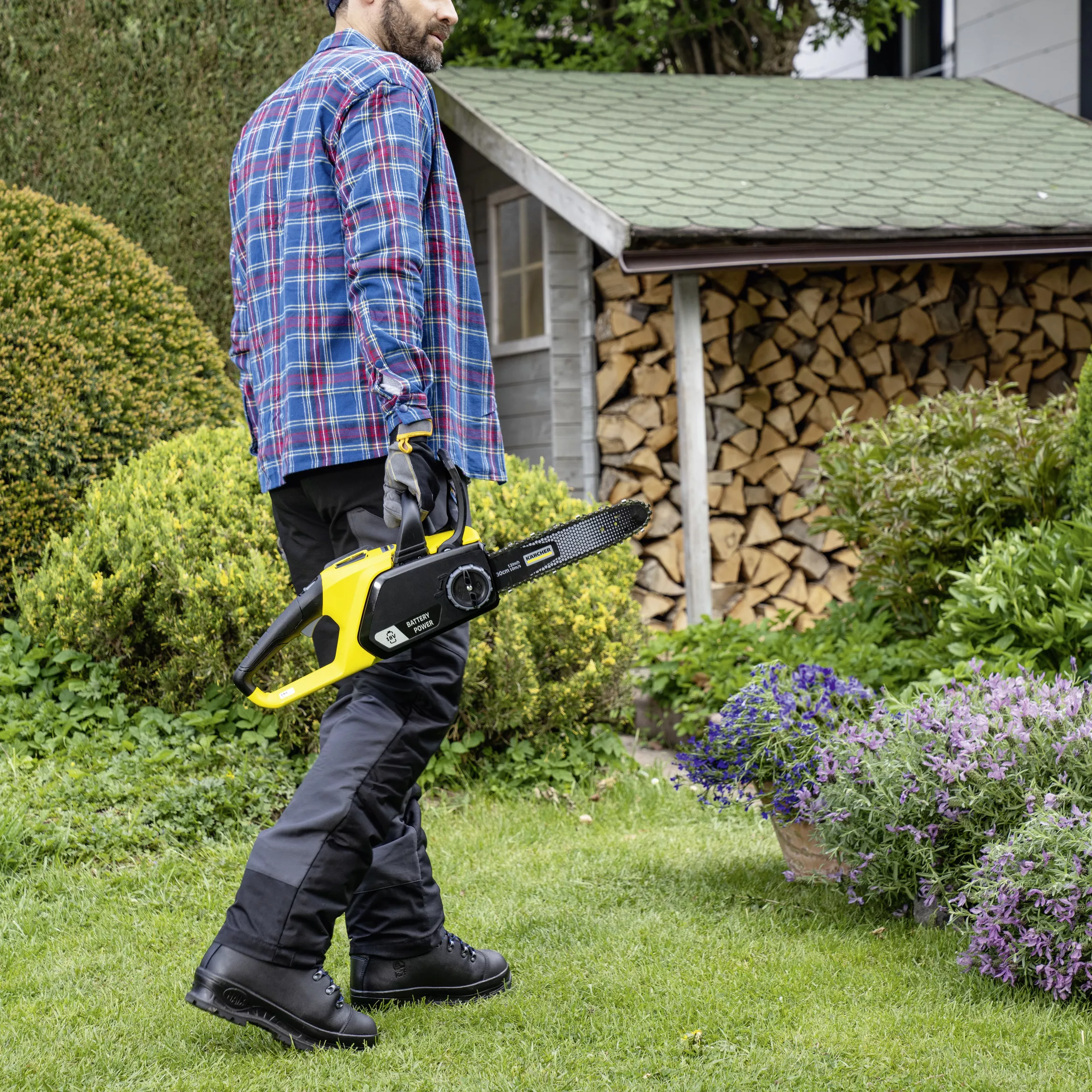Karcher Garden Power 1.444-001.0 18V Cordless 300mm Chainsaw - BARE 14 Karcher Garden Power 1.444-001.0 18V Cordless 300mm Chainsaw - BARE - Image 14