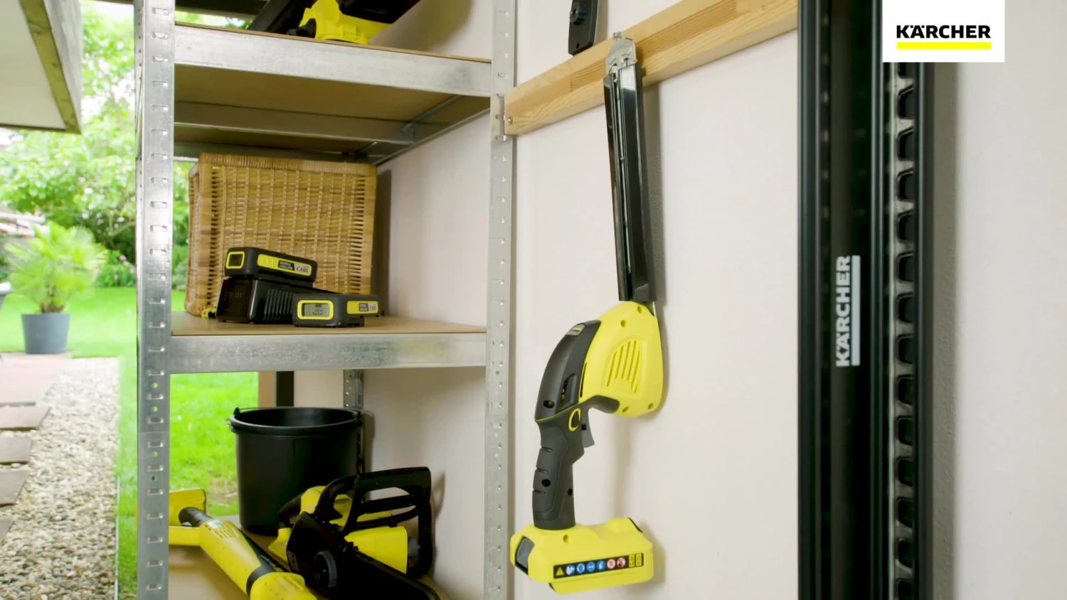 Karcher GSH 18-20 18V 200mm Cordless Hedge Trimmer - BARE 2 Karcher GSH 18-20 18V 200mm Cordless Hedge Trimmer - BARE - Image 2