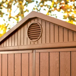 Keter Darwin 8x6 Ft Apex Tongue & Groove Shed With Floor -Garden & Outdoors keter darwin 8x6 ft apex tongue groove shed with floor7290112636096 04i bq