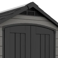 Keter Premier Apex Tongue & Groove Grey Shed With Floor -Garden & Outdoors keter premier apex tongue groove grey shed with floor7290112634122 03c bq