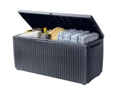 Keter Springwood Plastic Garden Storage Box 24 Keter Springwood Plastic Garden Storage Box -Garden & Outdoors keter springwood plastic garden storage box7290106930292 01i bq
