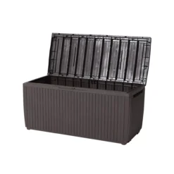 Keter Springwood Plastic Garden Storage Box 17 Keter Springwood Plastic Garden Storage Box -Garden & Outdoors keter springwood plastic garden storage box7290106930292 21c bq