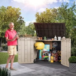 Keter Store It Out Midi Wood Effect Garden Storage Box 17 Keter Store It Out Midi Wood Effect Garden Storage Box -Garden & Outdoors keter store it out midi wood effect garden storage box7290112634276 05i bq