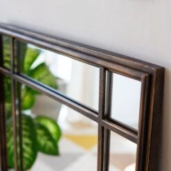 La Hacienda Aston & Wold Milano Gold Effect Rectangular Framed Garden Mirror 1000mm X 650mm -Garden & Outdoors la hacienda aston wold milano gold effect rectangular framed garden mirror 1000mm x 650mm5055025559106 06i bq