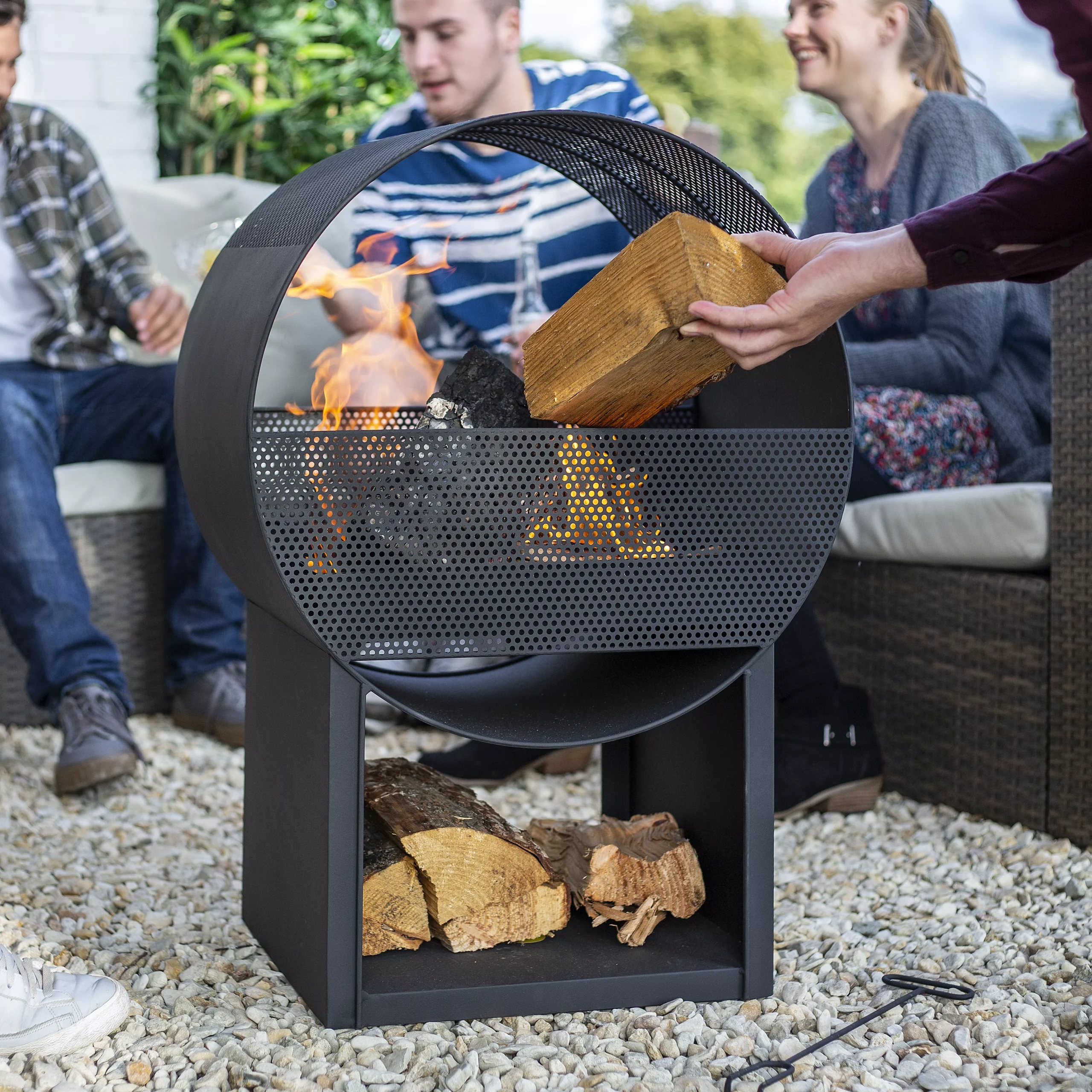 La Hacienda Camacha Steel Fireplace 3 La Hacienda Camacha Steel Fireplace - Image 3