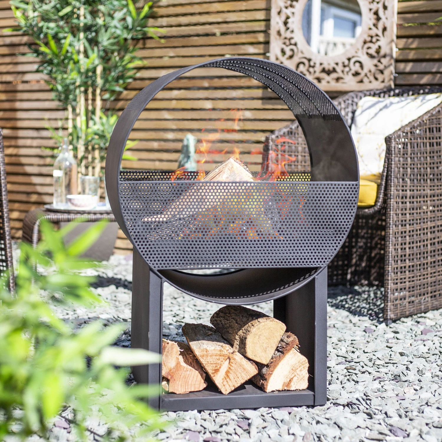 La Hacienda Camacha Steel Fireplace 4 La Hacienda Camacha Steel Fireplace - Image 4