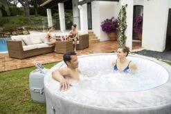 Lay-Z-Spa Zurich 4 Person Inflatable Hot Tub -Garden & Outdoors lay z spa zurich 4 person inflatable hot tub6941607312797 06i bq