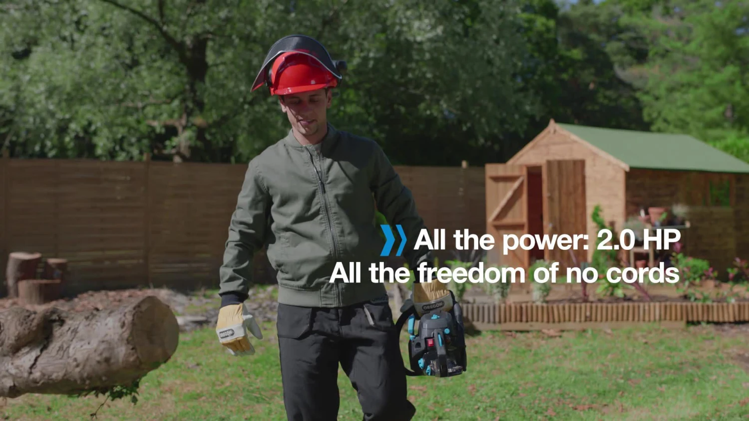 Mac Allister MCSWP40-2 400mm Petrol Chainsaw 2 Mac Allister MCSWP40-2 400mm Petrol Chainsaw - Image 2