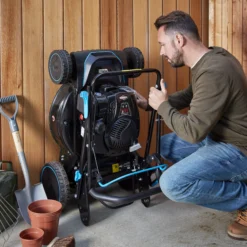 Mac Allister MLMP550SP46-M&S 140cc Petrol Rotary Lawnmower -Garden & Outdoors mac allister mlmp550sp46 m s 140cc petrol rotary lawnmower5059340124506 05i