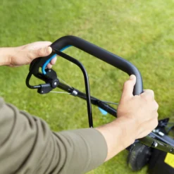 Mac Allister MLMP550SP46-M&S 140cc Petrol Rotary Lawnmower -Garden & Outdoors mac allister mlmp550sp46 m s 140cc petrol rotary lawnmower5059340124506 06i