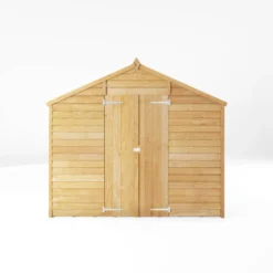 Mercia 12x8 Ft Apex Overlap Wooden 2 Door 4 Windows Shed With Floor -Garden & Outdoors mercia 12x8 ft apex overlap wooden 2 door 4 windows shed with floor5029442075136 02c