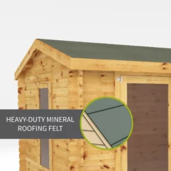 Mercia 13x10 Pent Tongue & Groove Cabin With Double Door 13 Mercia 13x10 Pent Tongue & Groove Cabin With Double Door -Garden & Outdoors mercia 13x10 pent tongue groove cabin with double door5029442002453 36c bq