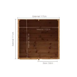 Mercia 4x4 Snug European Softwood Playhouse Assembly Required 12 Mercia 4x4 Snug European Softwood Playhouse Assembly Required -Garden & Outdoors mercia 4x4 snug european softwood playhouse assembly required5029442075914 02t bq