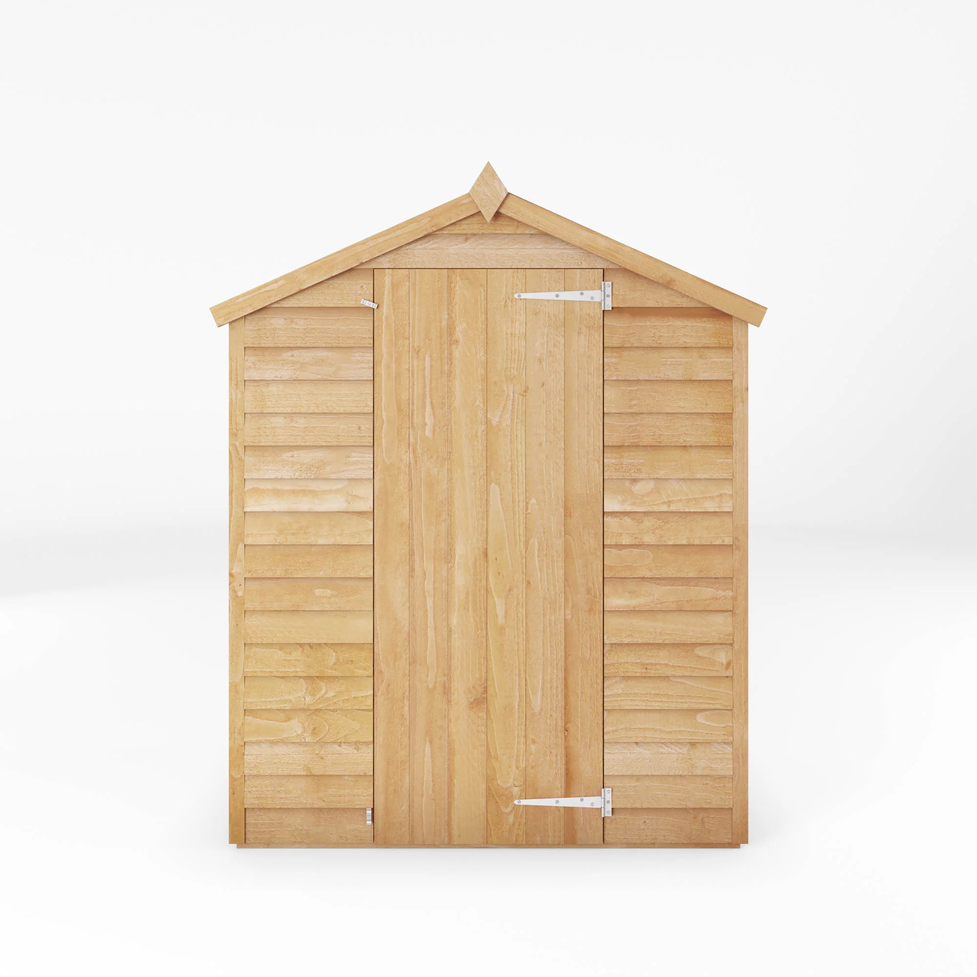 Mercia 5x3 Ft Apex Overlap Wooden Shed With Floor 3 Mercia 5x3 Ft Apex Overlap Wooden Shed With Floor - Image 3