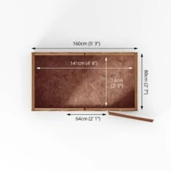 Mercia 5x3 Ft Apex Overlap Wooden Shed With Floor 17 Mercia 5x3 Ft Apex Overlap Wooden Shed With Floor -Garden & Outdoors mercia 5x3 ft apex overlap wooden shed with floor5029442090269 02t