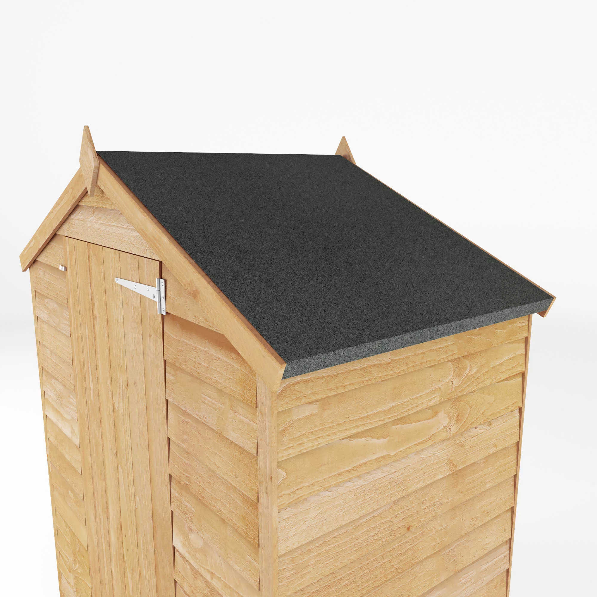 Mercia 5x3 Ft Apex Overlap Wooden Shed With Floor 4 Mercia 5x3 Ft Apex Overlap Wooden Shed With Floor - Image 4