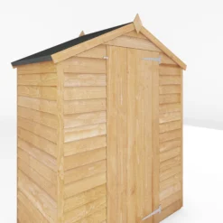 Mercia 5x3 Ft Apex Overlap Wooden Shed With Floor 13 Mercia 5x3 Ft Apex Overlap Wooden Shed With Floor -Garden & Outdoors mercia 5x3 ft apex overlap wooden shed with floor5029442090269 04c