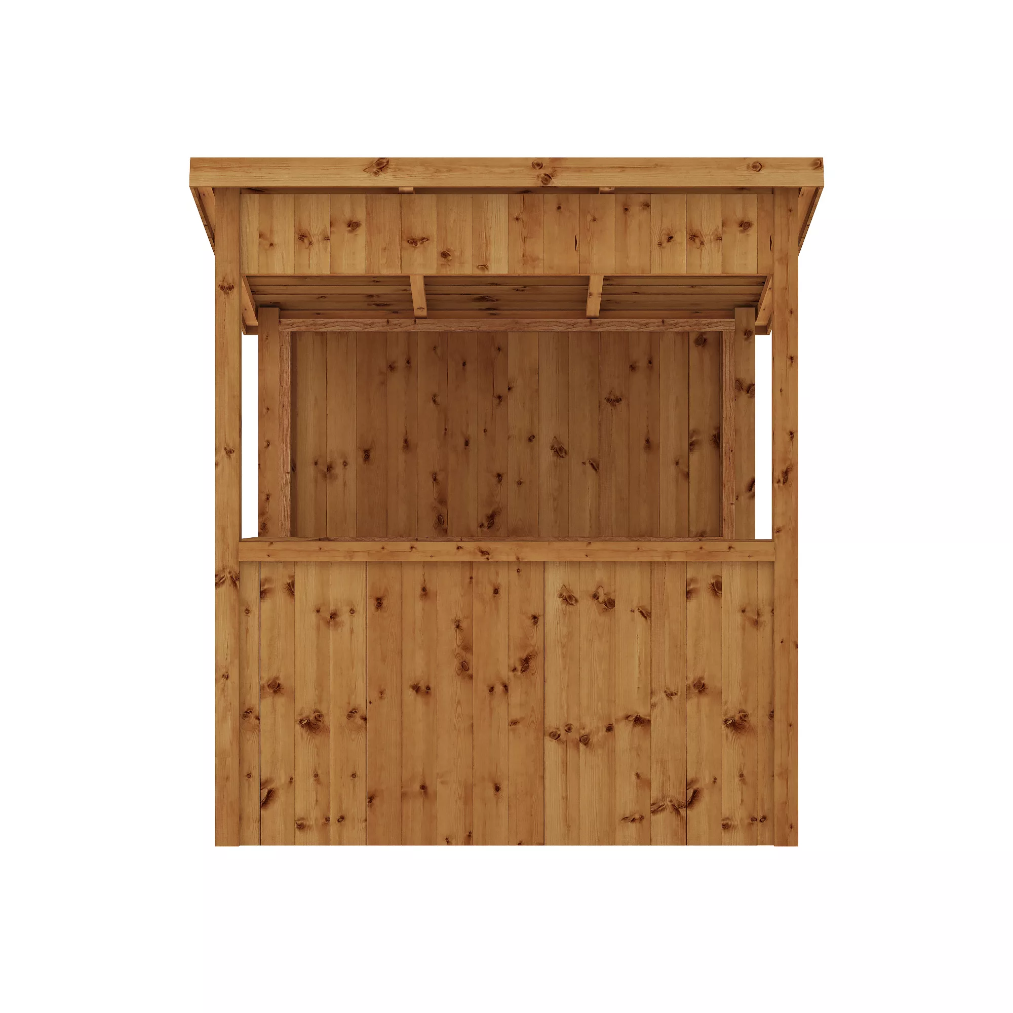 Mercia 6x4 Pent Tongue & Groove Garden Bar 2 Mercia 6x4 Pent Tongue & Groove Garden Bar - Image 2