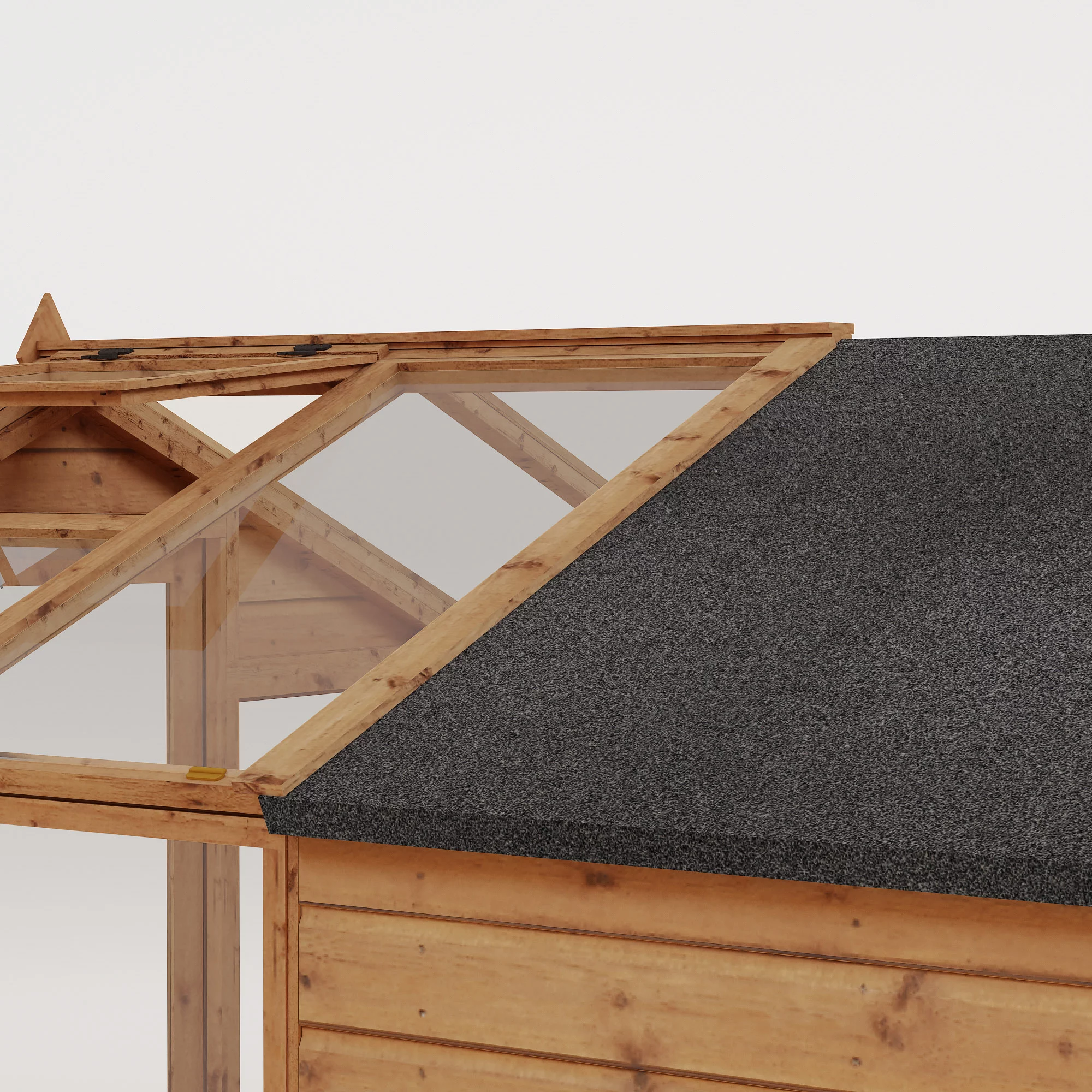 Mercia 8x6 Apex Greenhouse Combi Shed - Assembly Required 4 Mercia 8x6 Apex Greenhouse Combi Shed - Assembly Required - Image 4