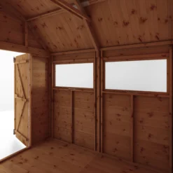 Mercia 8x8 Ft Barn Shiplap Wooden 2 Door Shed With Floor -Garden & Outdoors mercia 8x8 ft barn shiplap wooden 2 door shed with floor5029442009261 05c