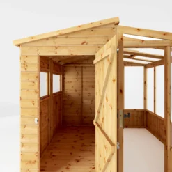 Mercia 8x8 Pent Greenhouse Combi Shed - Assembly Required 12 Mercia 8x8 Pent Greenhouse Combi Shed - Assembly Required -Garden & Outdoors mercia 8x8 pent greenhouse combi shed assembly required5029442075655 03c