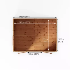 Mercia Clover 8x6 Ft Hip Shiplap Wooden Summer House With Double Door 19 Mercia Clover 8x6 Ft Hip Shiplap Wooden Summer House With Double Door -Garden & Outdoors mercia clover 8x6 ft hip shiplap wooden summer house with double door5029442006871 02t