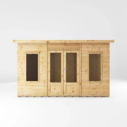 Mercia Helios 12x8 Ft Curved Shiplap Wooden Summer House With Double Door 11 Mercia Helios 12x8 Ft Curved Shiplap Wooden Summer House With Double Door -Garden & Outdoors mercia helios 12x8 ft curved shiplap wooden summer house with double door5029442007182 02c