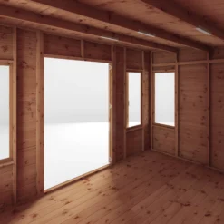 Mercia Helios 12x8 Ft Curved Shiplap Wooden Summer House With Double Door 14 Mercia Helios 12x8 Ft Curved Shiplap Wooden Summer House With Double Door -Garden & Outdoors mercia helios 12x8 ft curved shiplap wooden summer house with double door5029442007182 05c