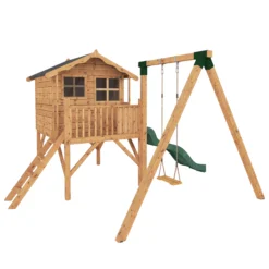 Mercia Playhouse Brown Slide 11 Mercia Playhouse Brown Slide -Garden & Outdoors mercia playhouse brown slide5029442002279 01c BQ