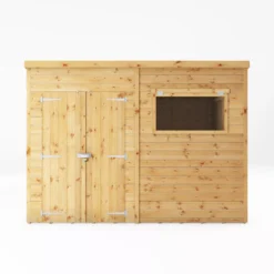 Mercia Premium 10x8 Ft Pent Shiplap Wooden 2 Door Shed With Floor 11 Mercia Premium 10x8 Ft Pent Shiplap Wooden 2 Door Shed With Floor -Garden & Outdoors mercia premium 10x8 ft pent shiplap wooden 2 door shed with floor5029442009292 02c