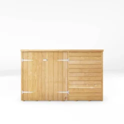 Mercia Solid Wood 4x6 Overlap Pent Bike Store 10 Mercia Solid Wood 4x6 Overlap Pent Bike Store -Garden & Outdoors mercia solid wood 4x6 overlap pent bike store5029442089294 02c