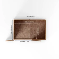 Mercia Solid Wood 4x6 Overlap Pent Bike Store 15 Mercia Solid Wood 4x6 Overlap Pent Bike Store -Garden & Outdoors mercia solid wood 4x6 overlap pent bike store5029442089294 02t