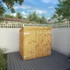 Mercia Tongue & Groove Solid Wood 3x5 Pent Garden Storage