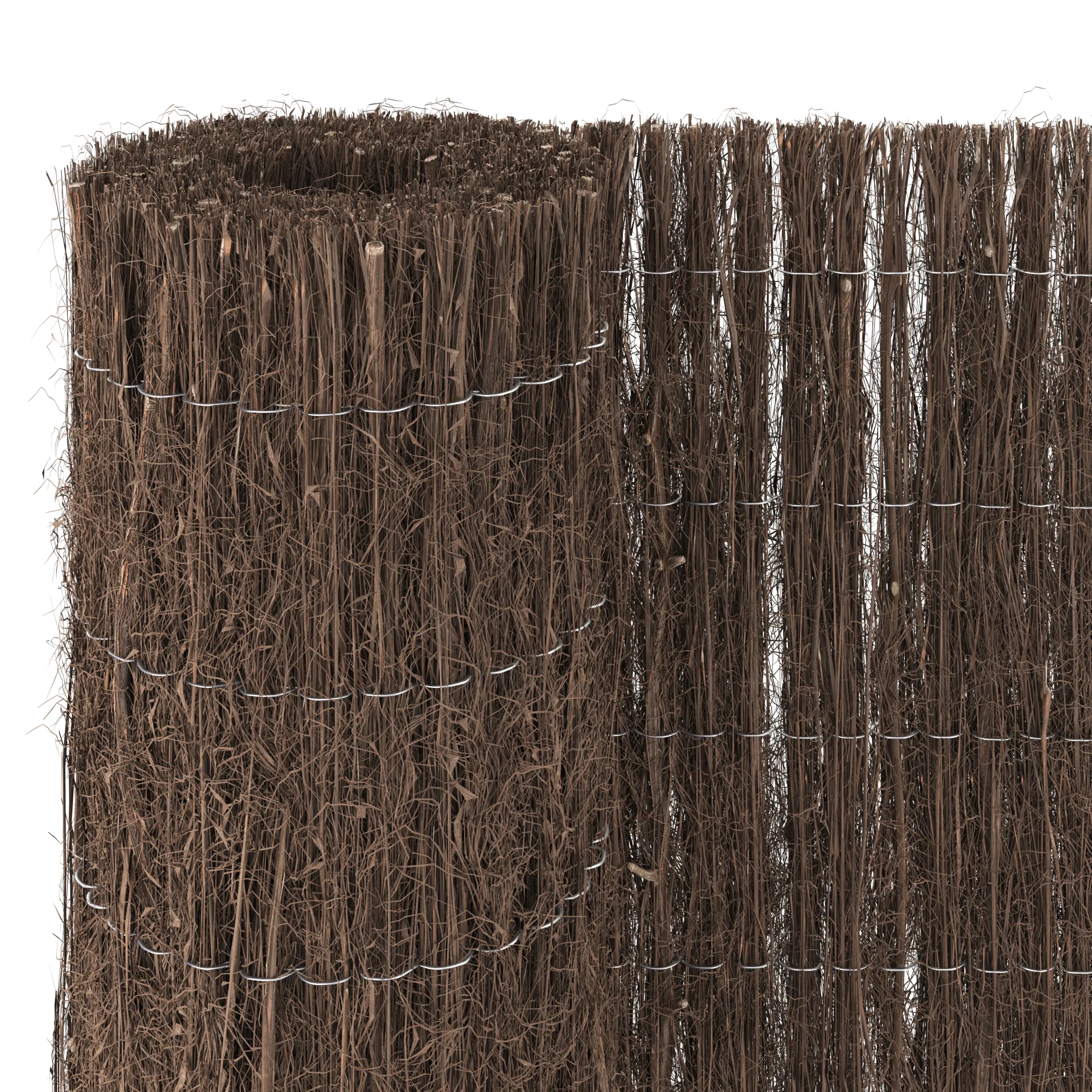 Natural Brushwood Garden Screen (H)1m (W)3m 5 Natural Brushwood Garden Screen (H)1m (W)3m - Image 5