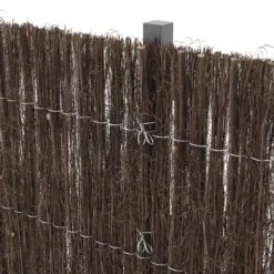Natural Brushwood Garden Screen (H)1m (W)3m 11 Natural Brushwood Garden Screen (H)1m (W)3m -Garden & Outdoors natural brushwood garden screen h 1m w 3m3663602428084 38c