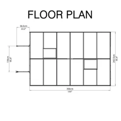 Palram Balance Silver 8x12 Greenhouse 18 Palram Balance Silver 8x12 Greenhouse -Garden & Outdoors palram balance silver 8x12 greenhouse7290103111465 02t