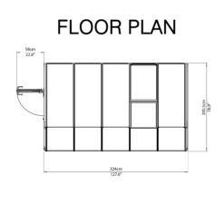 Palram - Canopia 6X10 Barn Plastic Sun Room - Base Not Included 9 Palram - Canopia 6X10 Barn Plastic Sun Room - Base Not Included -Garden & Outdoors palram canopia 6x10 barn plastic sun room base not included7290103121518 02t bq