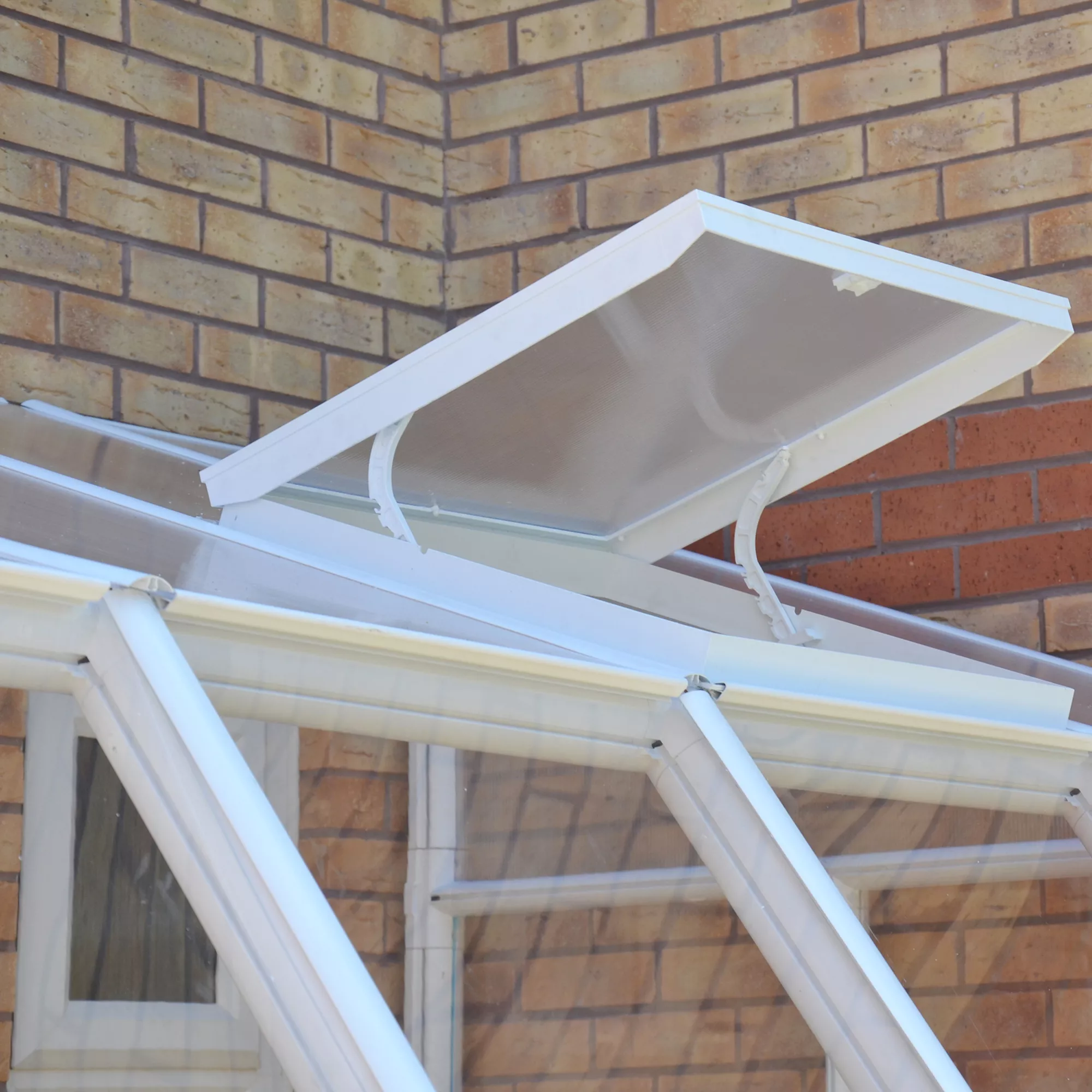 Palram - Canopia 6X8 Barn Plastic Sun Room - Base Not Included 4 Palram - Canopia 6X8 Barn Plastic Sun Room - Base Not Included - Image 4