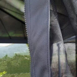 Palram - Canopia Dallas Grey Polyester (PES) Gazebo Netting, Pack Of 4 (L)2120mm (W)4400mm 9 Palram - Canopia Dallas Grey Polyester (PES) Gazebo Netting, Pack Of 4 (L)2120mm (W)4400mm -Garden & Outdoors palram canopia dallas grey polyester pes gazebo netting pack of 4 l 2120mm w 4400mm7290108602708 03i