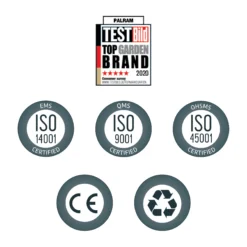 Palram - Canopia Feria Grey Non-retractable Awning, (L)4.25m (H)3.05m (W)3.85m 17 Palram - Canopia Feria Grey Non-retractable Awning, (L)4.25m (H)3.05m (W)3.85m -Garden & Outdoors palram canopia feria grey non retractable awning l 4 25m h 3 05m w 3 85m7290108134551 03t bq