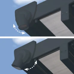 Palram - Canopia Feria Grey Non-retractable Awning, (L)4.25m (H)3.05m (W)3.85m 14 Palram - Canopia Feria Grey Non-retractable Awning, (L)4.25m (H)3.05m (W)3.85m -Garden & Outdoors palram canopia feria grey non retractable awning l 4 25m h 3 05m w 3 85m7290108134551 04i bq