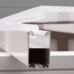 Palram - Canopia Feria White Non-retractable Awning, (L)7.87m (H)3.05m (W)3.85m -Garden & Outdoors palram canopia feria white non retractable awning l 7 87m h 3 05m w 3 85m7290103122737 05i bq