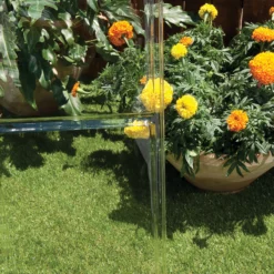 Palram - Canopia Harmony Grey 6X10 Greenhouse -Garden & Outdoors palram canopia harmony grey 6x10 greenhouse7290108137699 03i BQ