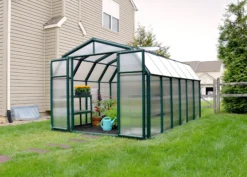 Palram - Canopia Hobby Gardner Green 8x12 Greenhouse