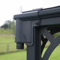 Palram - Canopia Martinique Grey Rectangular Gazebo, (W)3.6m (D)2.96m - Assembly Required 19 Palram - Canopia Martinique Grey Rectangular Gazebo, (W)3.6m (D)2.96m - Assembly Required -Garden & Outdoors palram canopia martinique grey rectangular gazebo w 3 6m d 2 96m assembly required7290108137910 08i bq