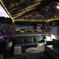 Palram - Canopia Martinique Grey Rectangular Gazebo, (W)4.3m (D)2.96m - Assembly Required -Garden & Outdoors palram canopia martinique grey rectangular gazebo w 4 3m d 2 96m assembly required7290108130249 10i bq