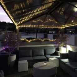 Palram - Canopia Martinique Grey Rectangular Gazebo, (W)4.93m (D)3.59m - Assembly Required -Garden & Outdoors palram canopia martinique grey rectangular gazebo w 4 93m d 3 59m assembly required7290108136234 06i bq