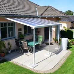 Palram - Canopia Sierra White Non-retractable Awning, (L)4.34m (H)3.05m (W)2.99m 13 Palram - Canopia Sierra White Non-retractable Awning, (L)4.34m (H)3.05m (W)2.99m -Garden & Outdoors palram canopia sierra white non retractable awning l 4 34m h 3 05m w 2 99m7290108130287 02i bq